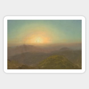 Morning Landscape by Frederic Edwin Church Magnet